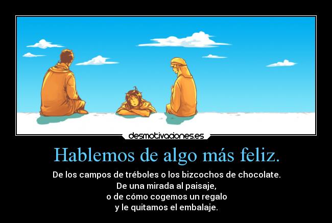 carteles literatura felicidad hetalia cielo treboles poesia rima poema desmotivaciones