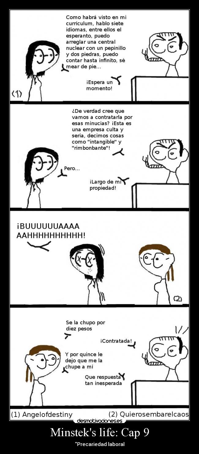 Minsteks life: Cap 9 - 