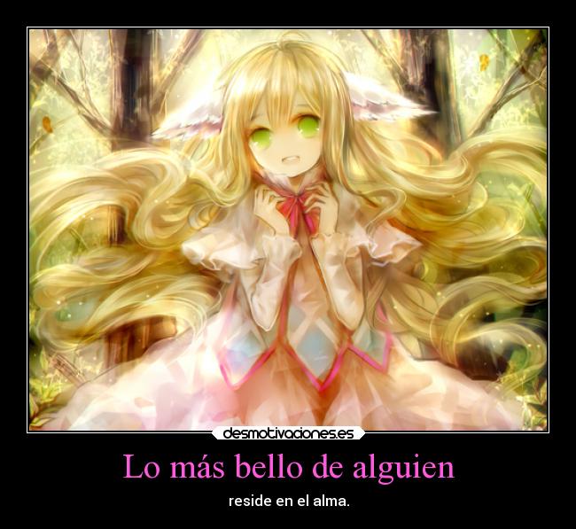 Lo más bello de alguien - 