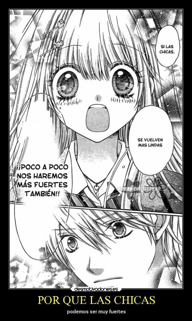 POR QUE LAS CHICAS - podemos ser muy fuertes