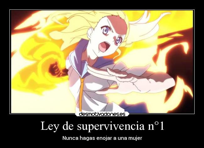 Ley de supervivencia n°1 -