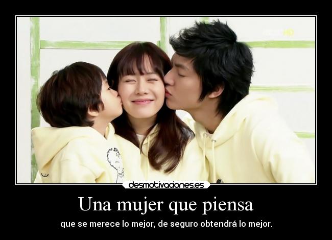 Una mujer que piensa -