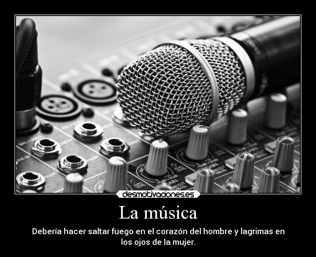 La música -