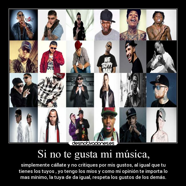 carteles musica musica desmotivaciones