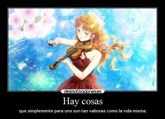 Hay cosas -