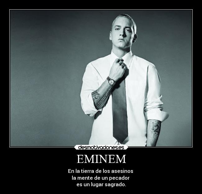 carteles musica eminem desmotivaciones