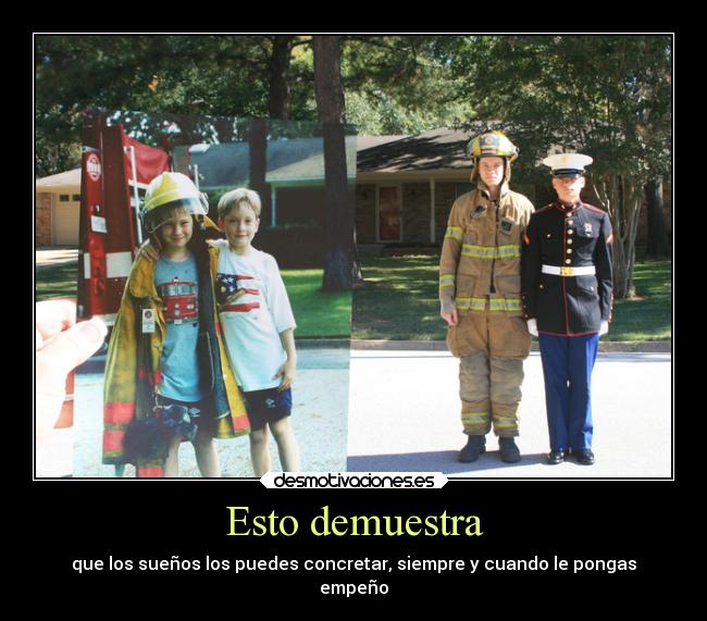 Esto demuestra - 