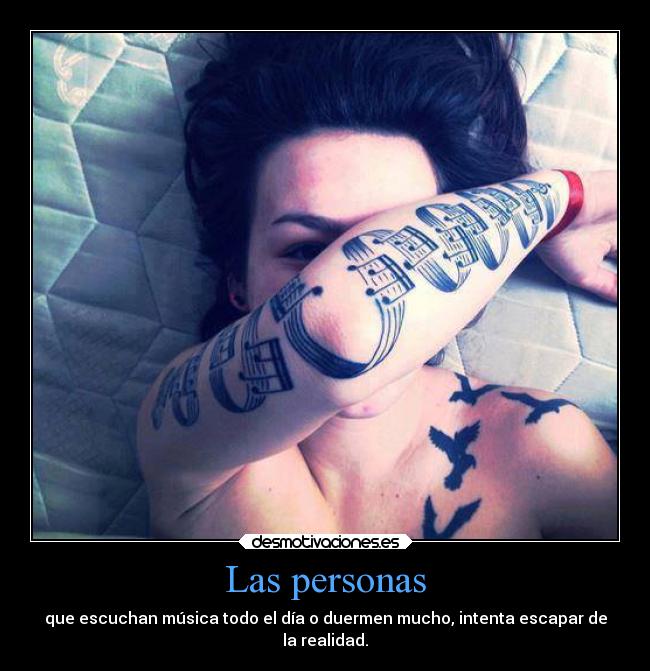 Las personas -