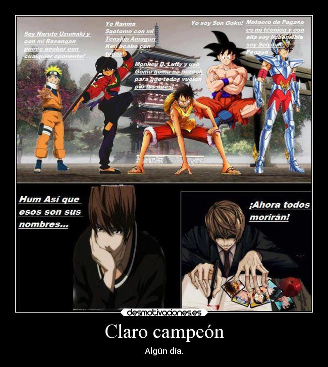 Claro campeón - Algún día.