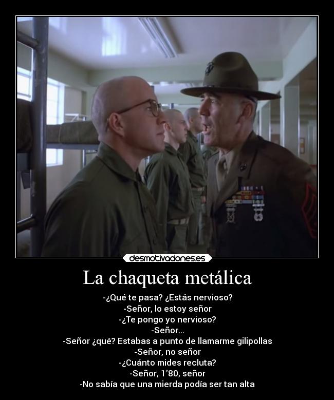 La chaqueta metálica -