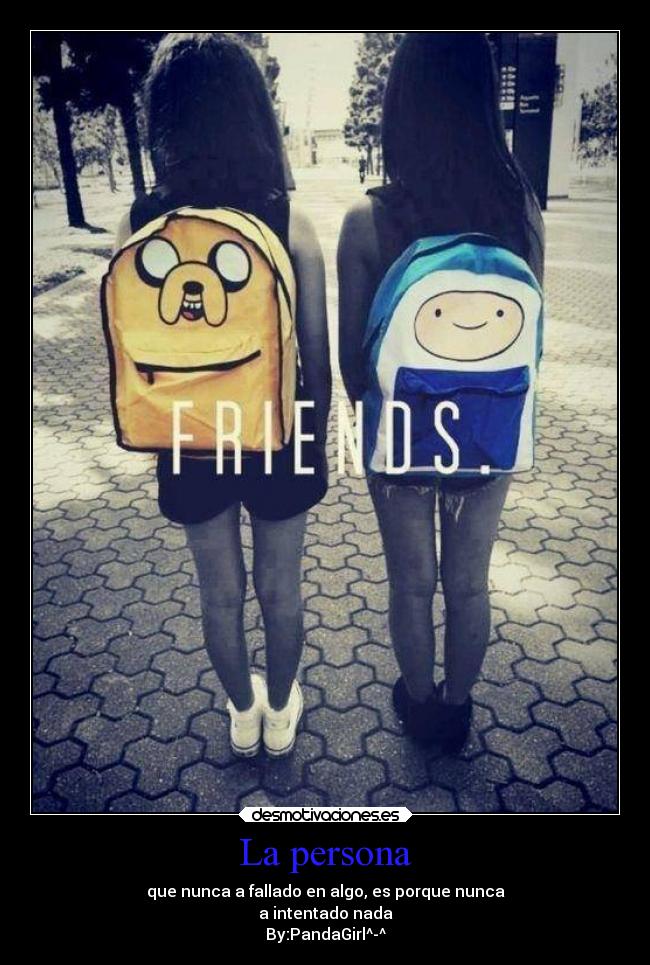La persona - que nunca a fallado en algo, es porque nunca
a intentado nada
By:PandaGirl^-^
