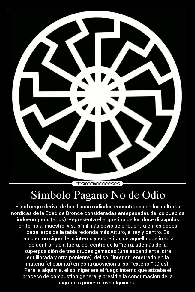 Símbolo Pagano No de Odio - 