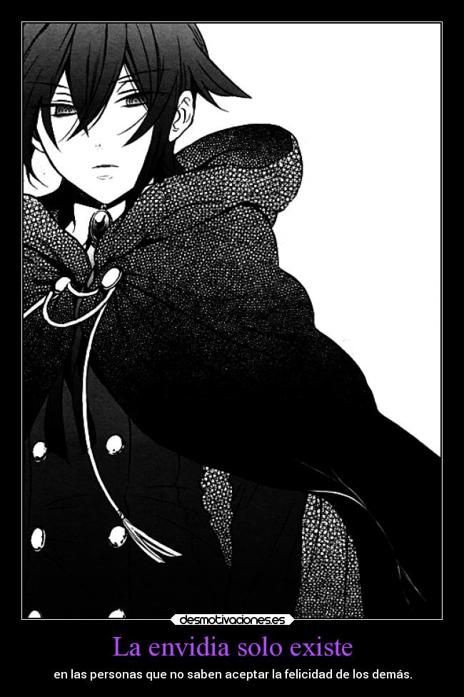 La envidia solo existe -