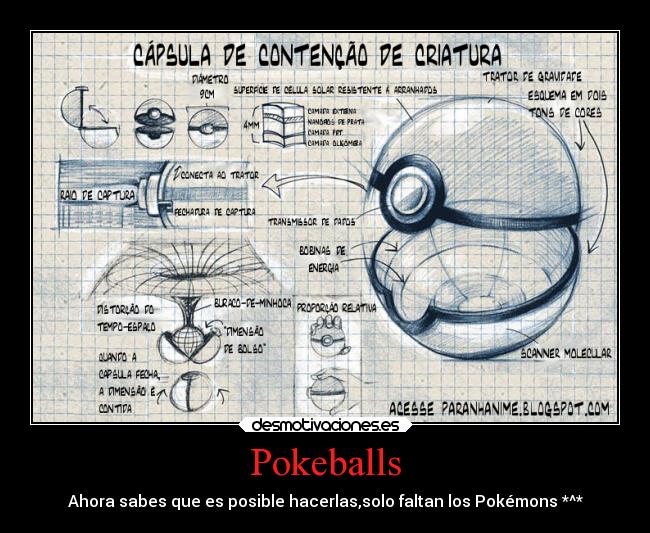 Pokeballs - Ahora sabes que es posible hacerlas,solo faltan los Pokémons *^*