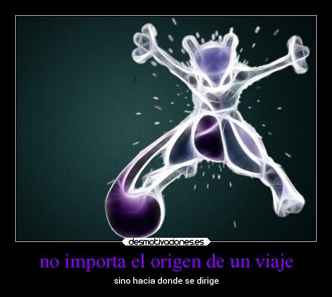 no importa el origen de un viaje - 