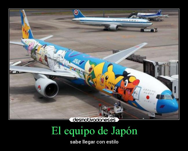 El equipo de Japón - 