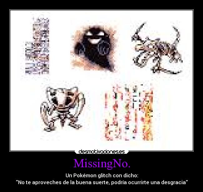 MissingNo. -