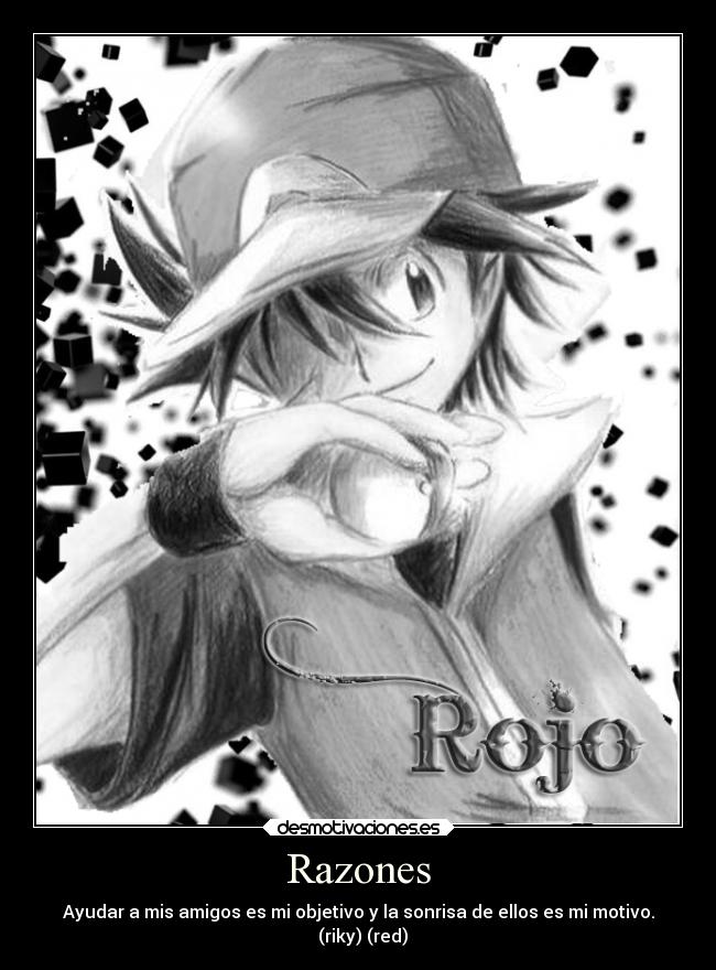 carteles pokemon sonrisa amigos objetivos rojo red riky ayudar desmotivaciones