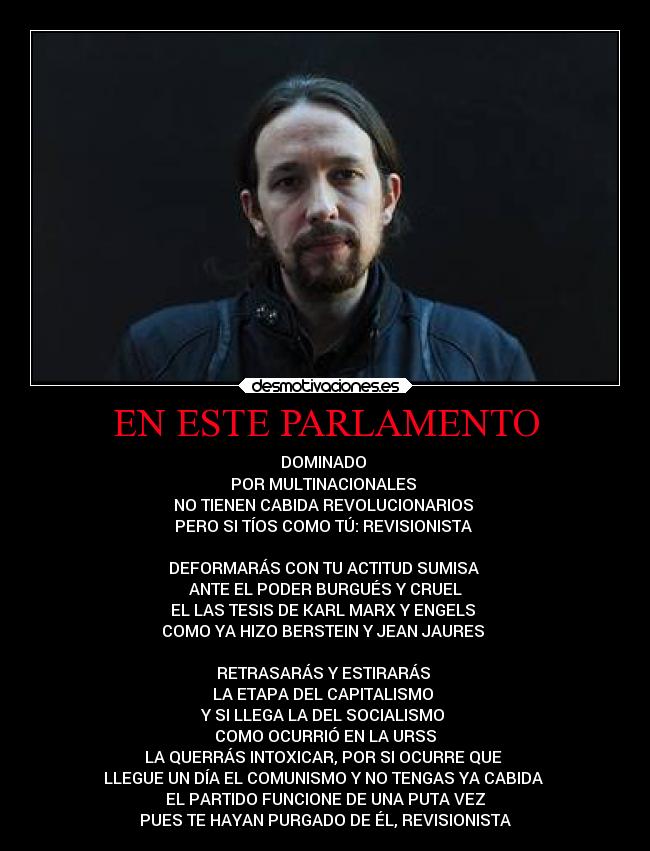 carteles politica justiciaradical clanhoygan godricvampire666 unicorniosrosasyazules mortals desmotivaciones