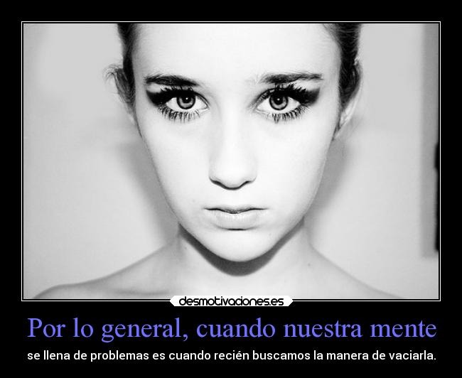 carteles problemas mente desmotivaciones