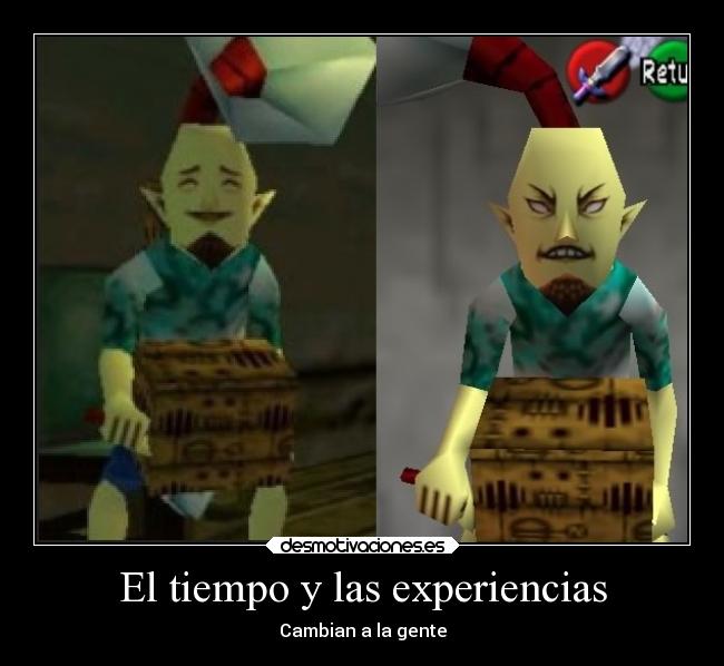 El tiempo y las experiencias -