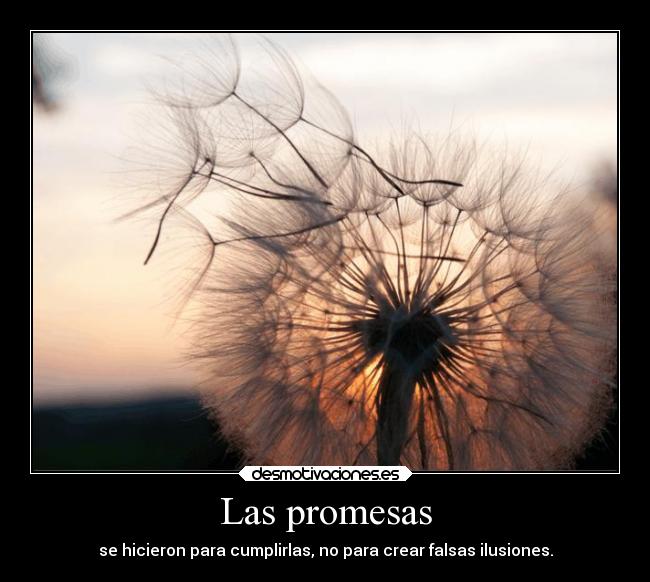 Las promesas - 