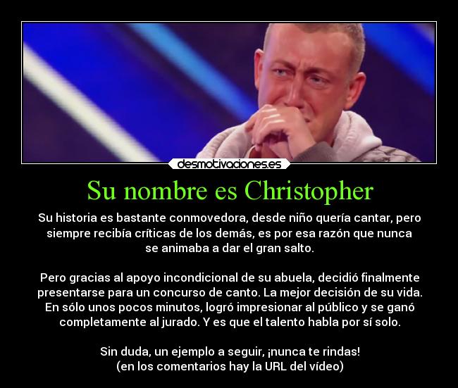 Su nombre es Christopher - 