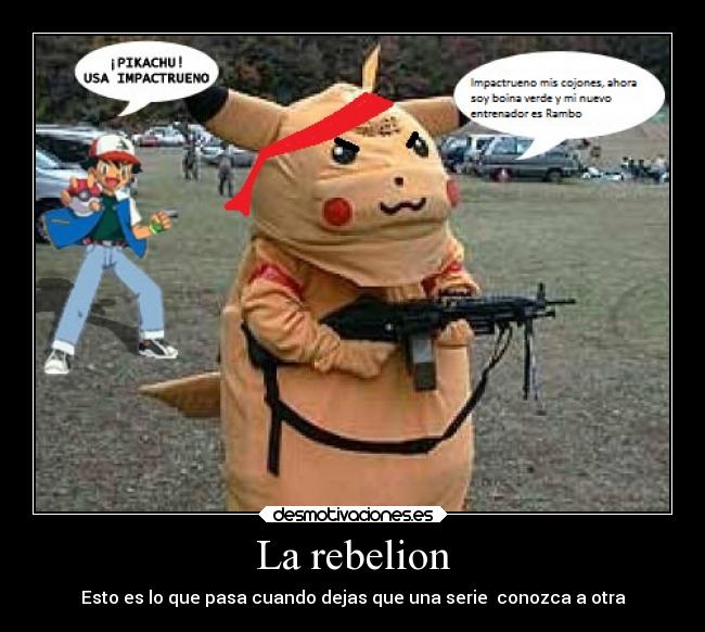 La rebelion - Esto es lo que pasa cuando dejas que una serie conozca a otra