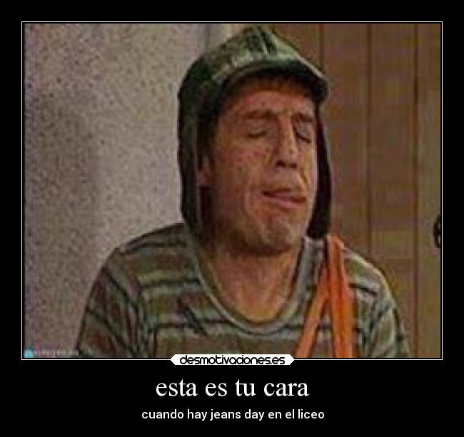 esta es tu cara -