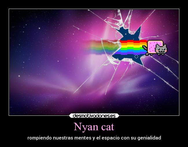 Nyan cat - rompiendo nuestras mentes y el espacio con su genialidad