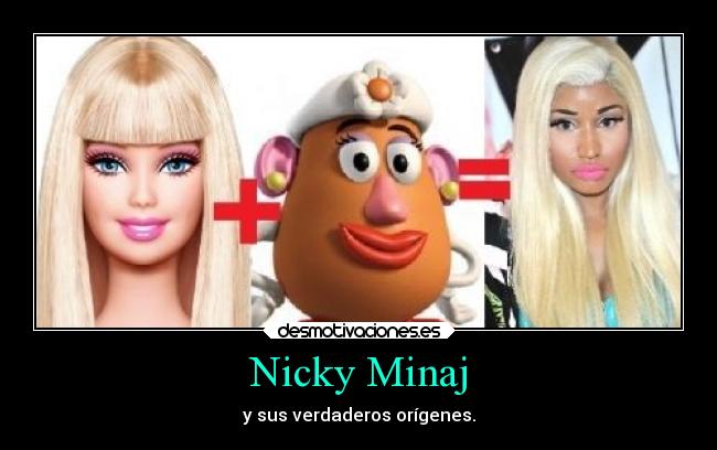 Nicky Minaj - y sus verdaderos orígenes.