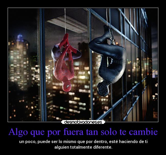 Algo que por fuera tan solo te cambie - 