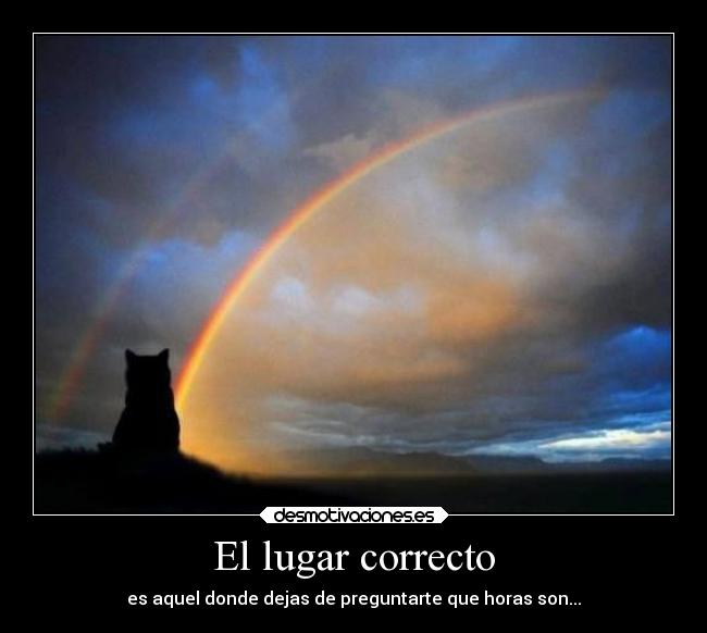 El lugar correcto - 