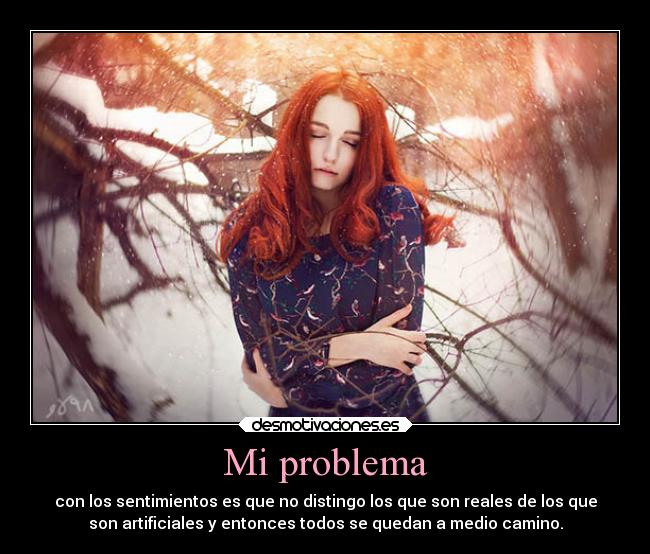 carteles sentimientos problemas artificiales reales importa poco mas bien nadatodos dan asco desmotivaciones
