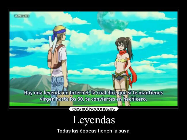 carteles sexo internet graciosas frases destino chiste anime hechicero virgen leyenda rika kodaka epoca desmotivaciones