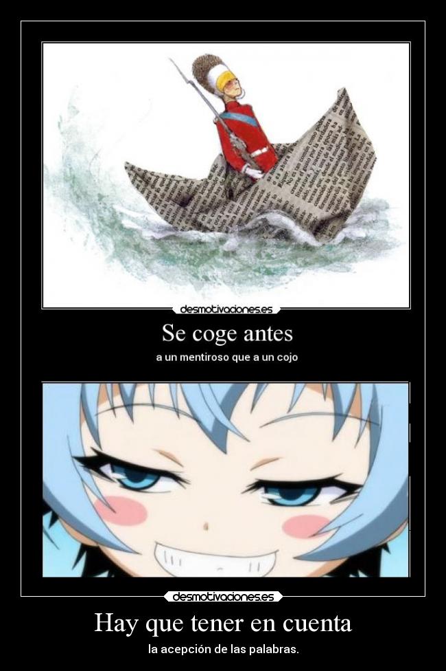 Hay que tener en cuenta - 