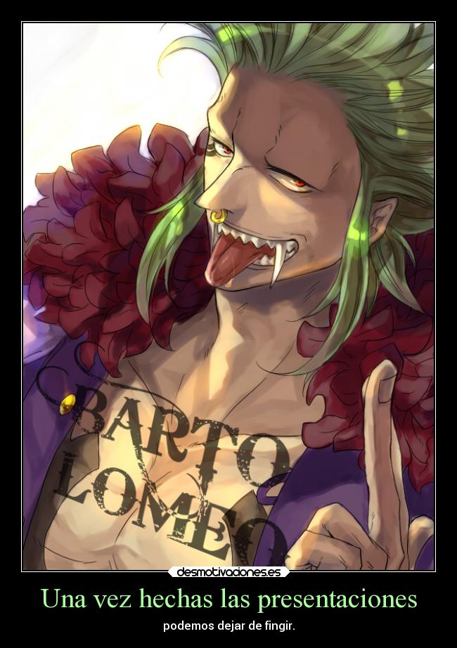 Una vez hechas las presentaciones -