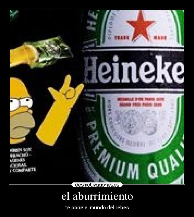 el aburrimiento - te pone el mundo del rebes