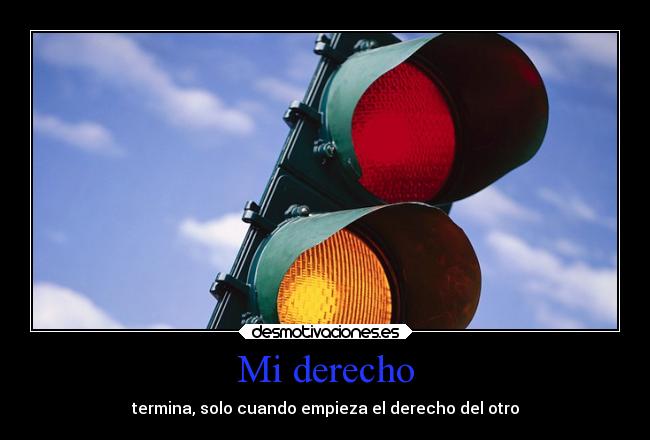 carteles sociedad derechos deber autos respeto prudencia desmotivaciones