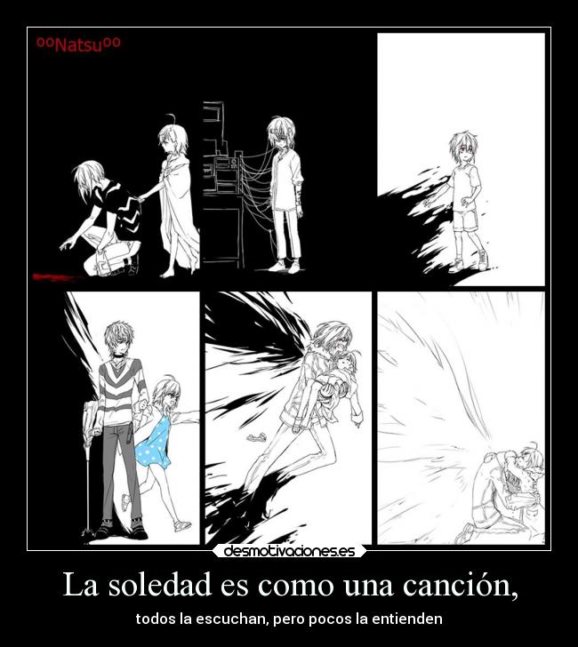 La soledad es como una canción, -