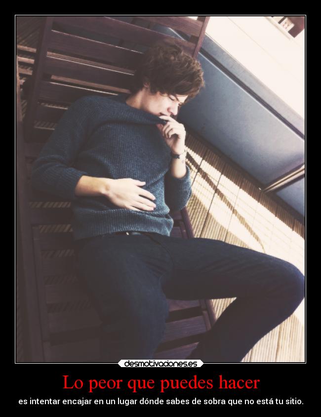 Lo peor que puedes hacer - 