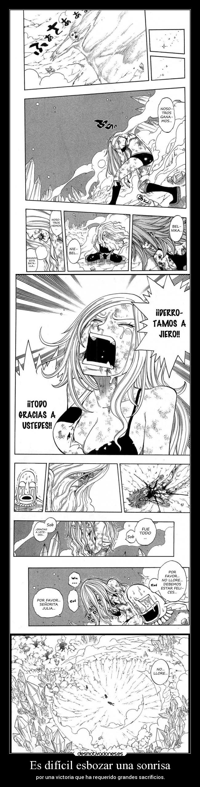 Es difícil esbozar una sonrisa -