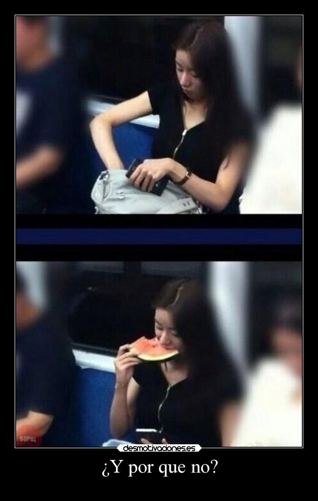 ¿Y por que no? -