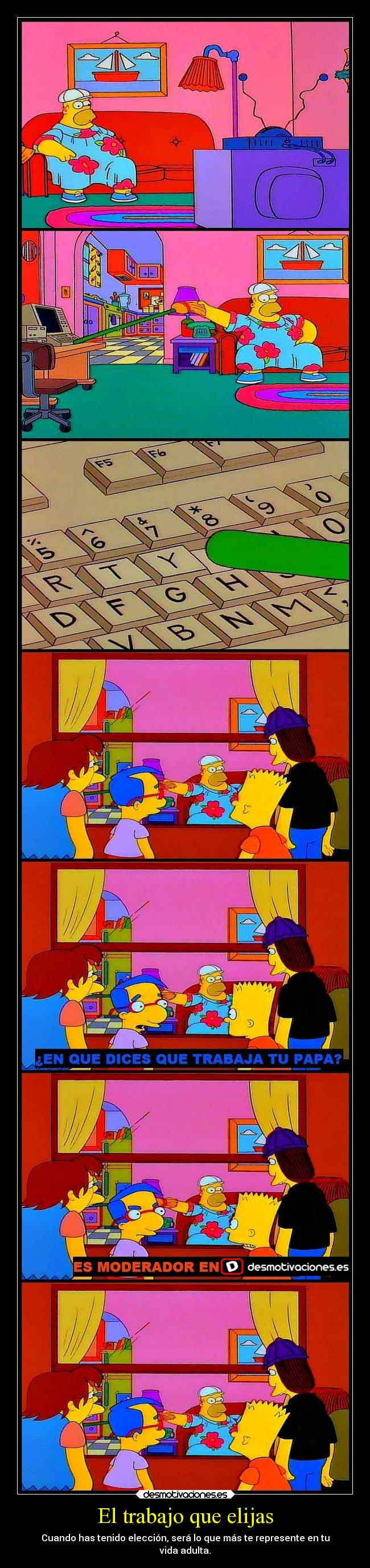 El trabajo que elijas -