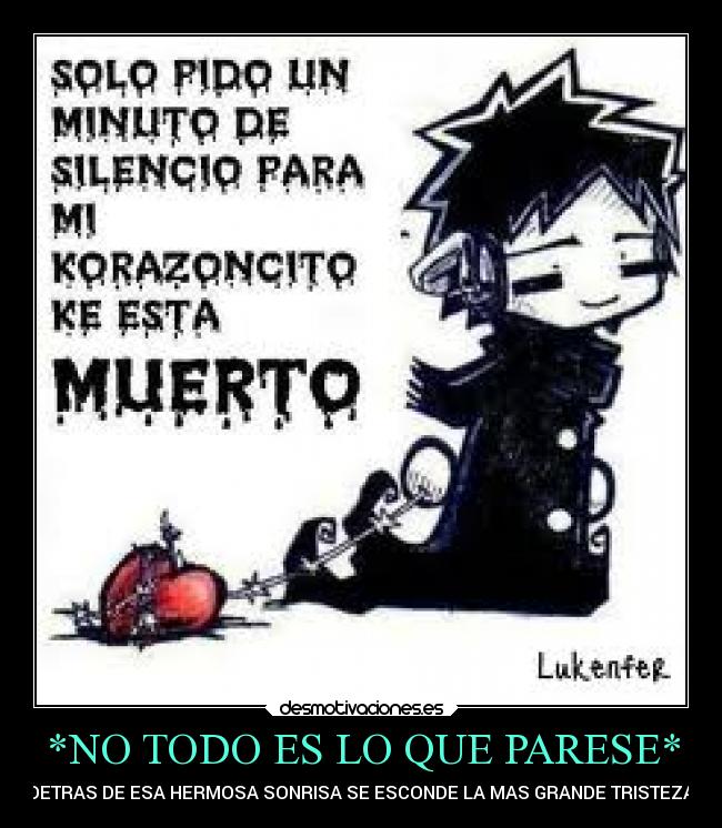 carteles tristeza desmotivaciones