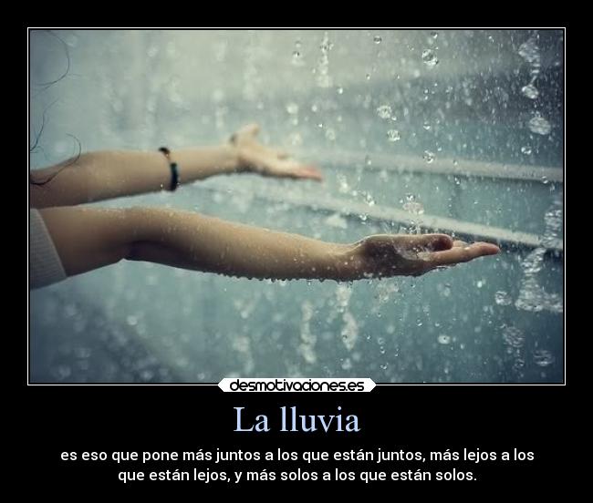 La lluvia - 