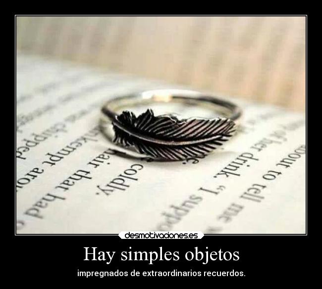 Hay simples objetos - 