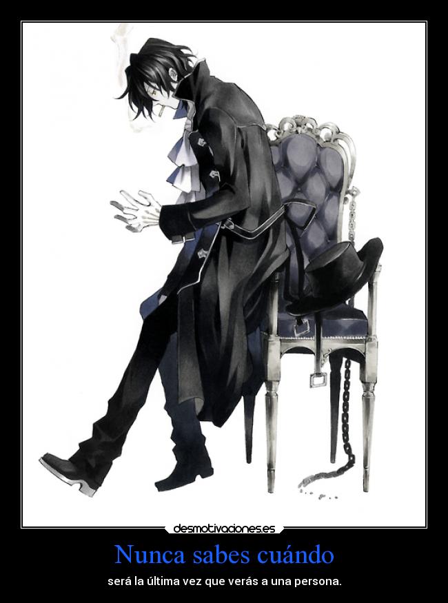 Nunca sabes cuándo - 