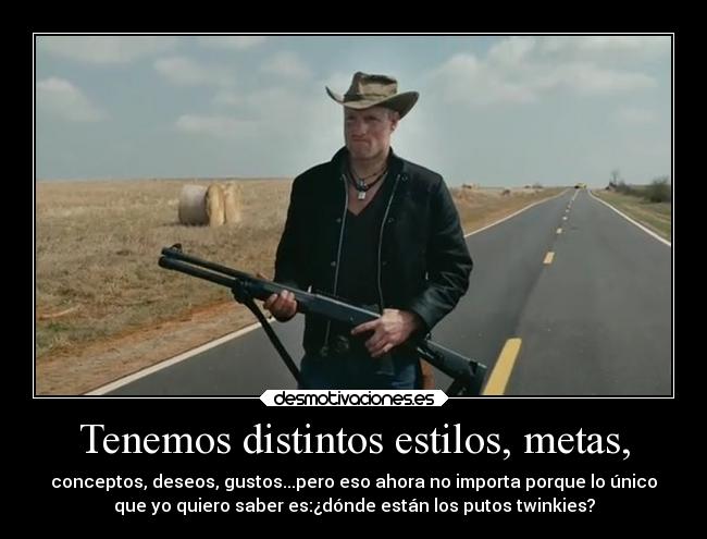 Tenemos distintos estilos, metas, -