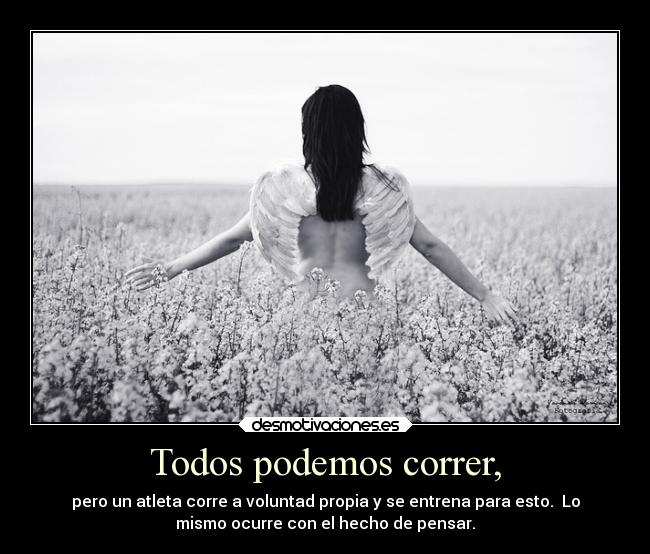 Todos podemos correr, - 